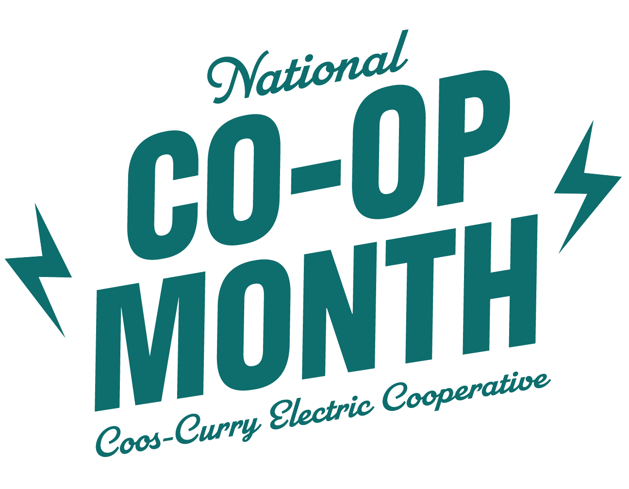 October is National Cooperative Month CoosCurry Electric Cooperative